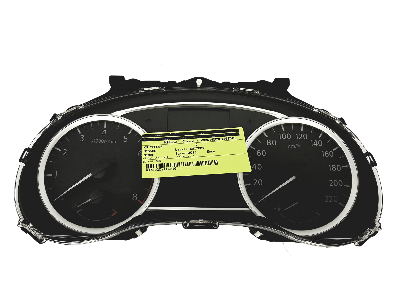 Spidometras Nissan Micra K14 5FB1A main product photo