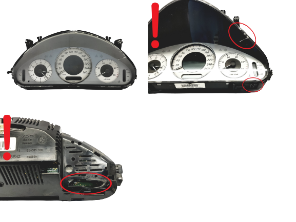 Tachometras Mercedes E W211 A2115400948 VDO main product photo