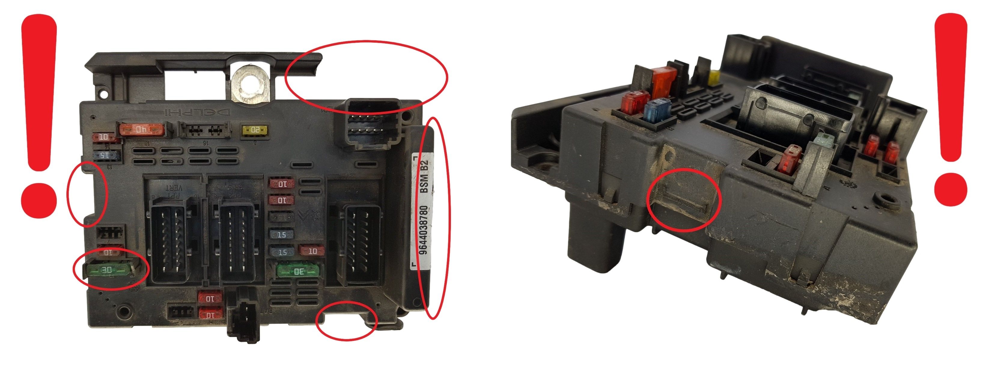 Valdymo Blokas BSM B2 9644038780 PSA Delphi 1311 main product photo