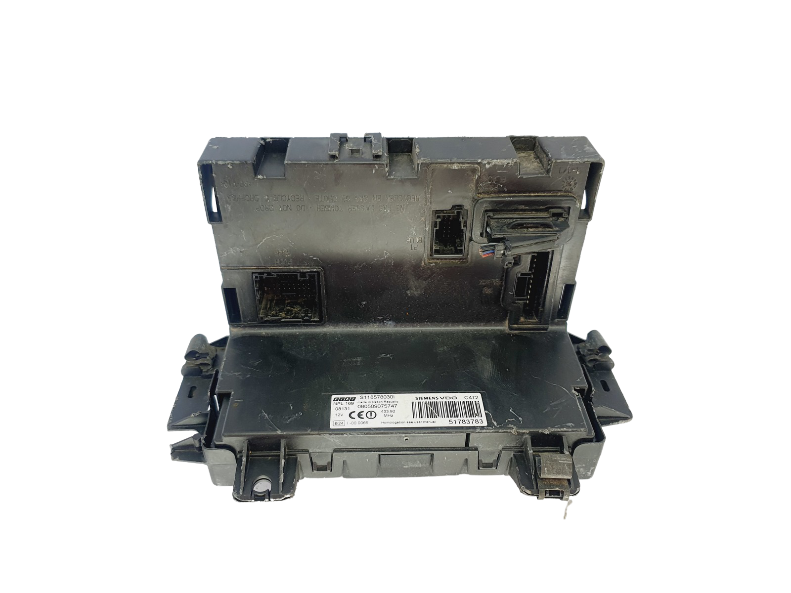 Valdymo Blokas Fiat S118578030I 51783783 Siemens 35827 main product photo