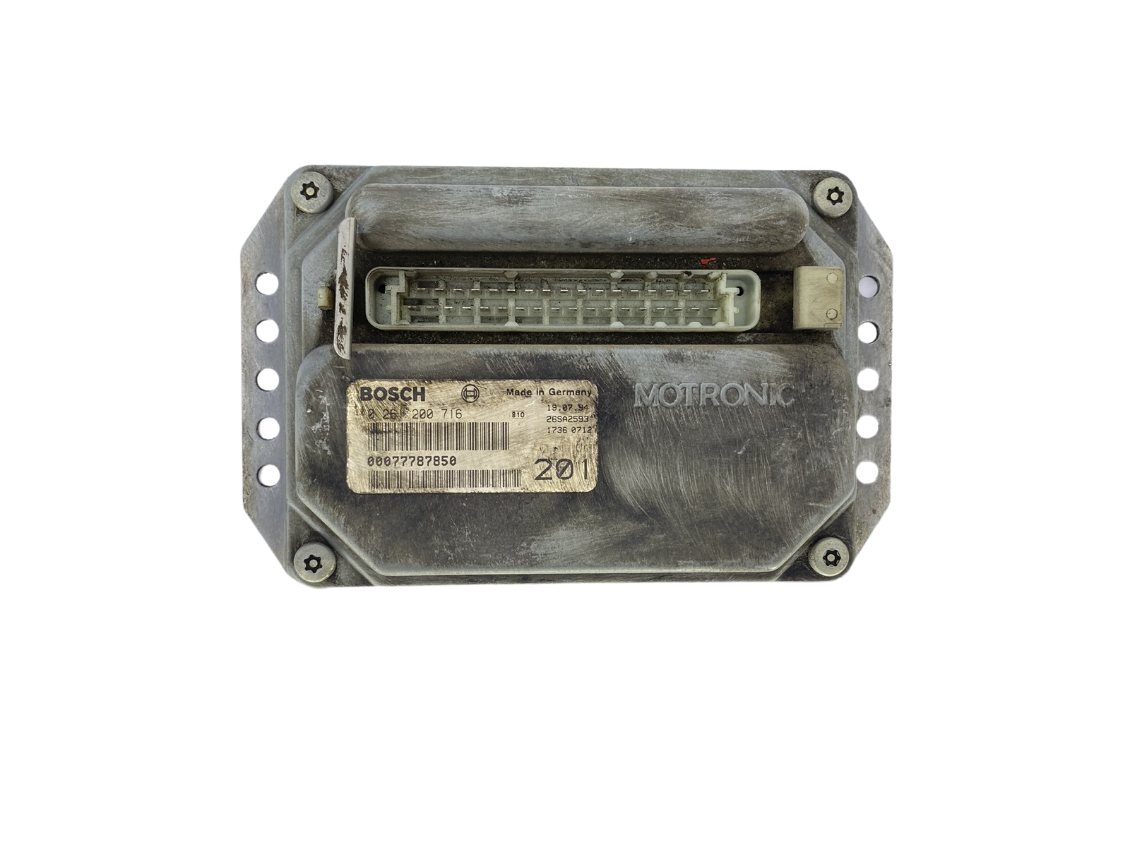Valdymo Blokas 0261200716 00077787850 Fiat Lancia Bosch 55256 main product photo