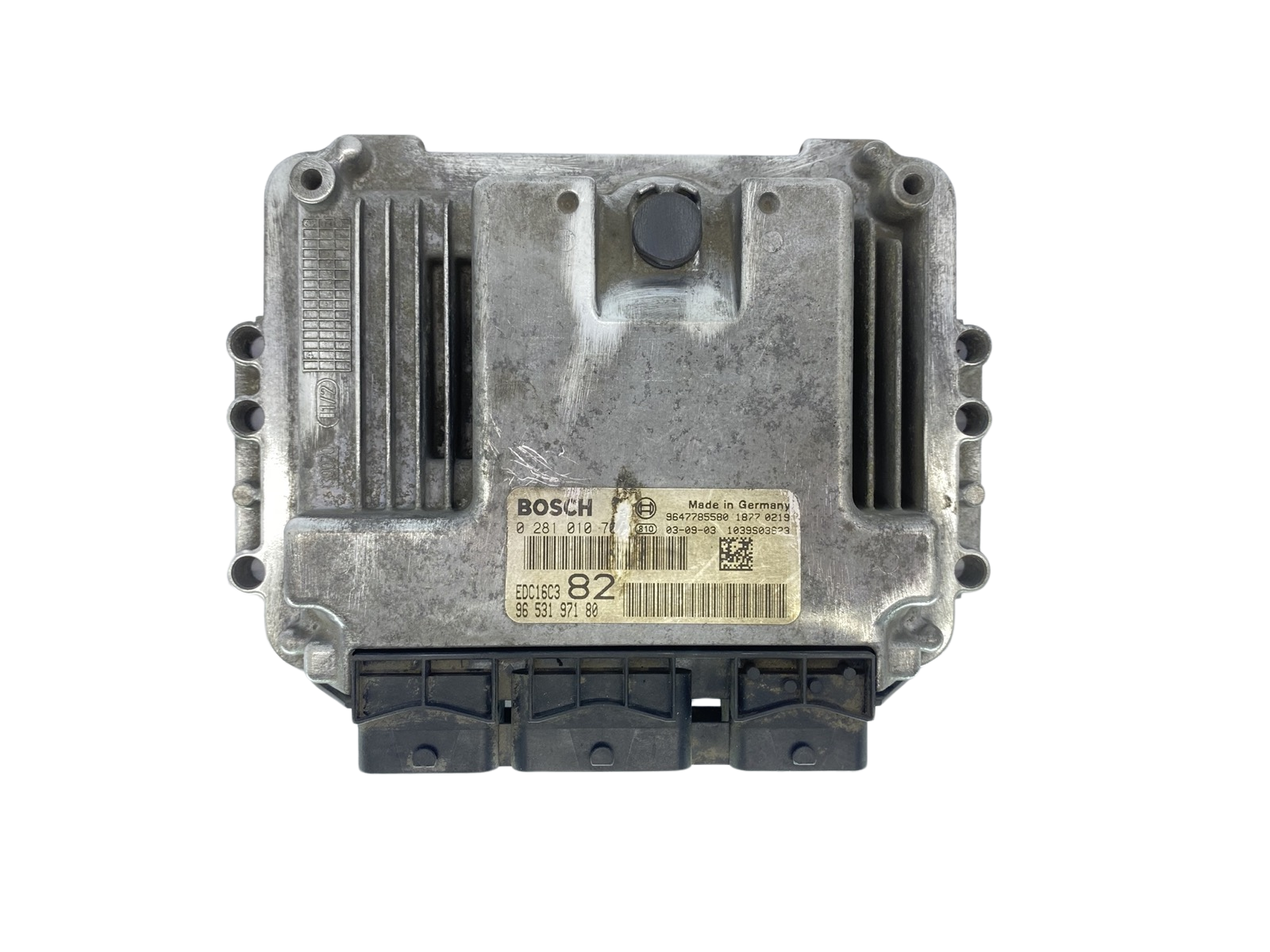 Valdymo Blokas 0281010707 9653197180 9647785580 PSA Bosch 63577 main product photo