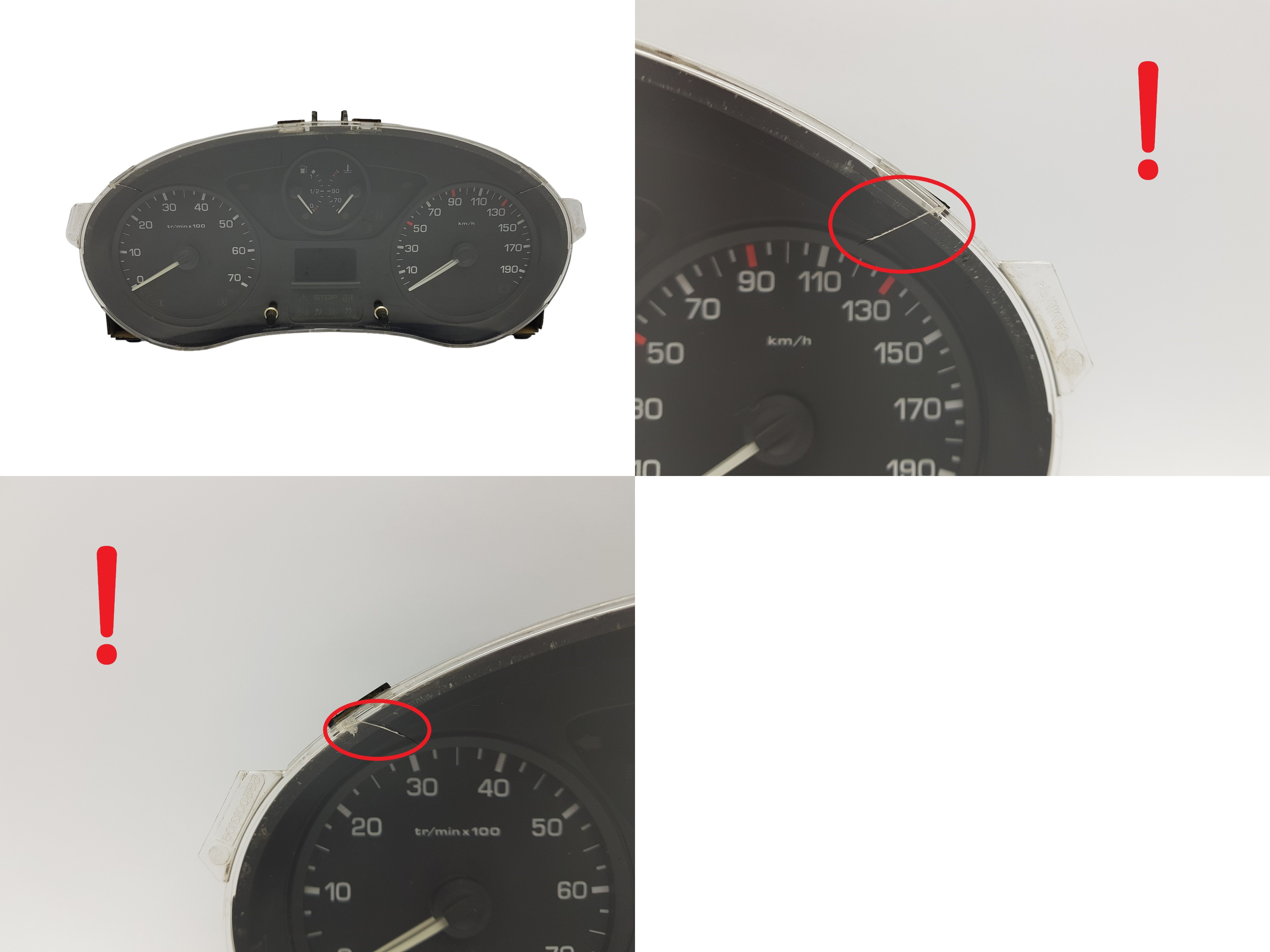Tachometras Expert Jumpy Scudo 1401106580 PSA Fiat 2056 main product photo