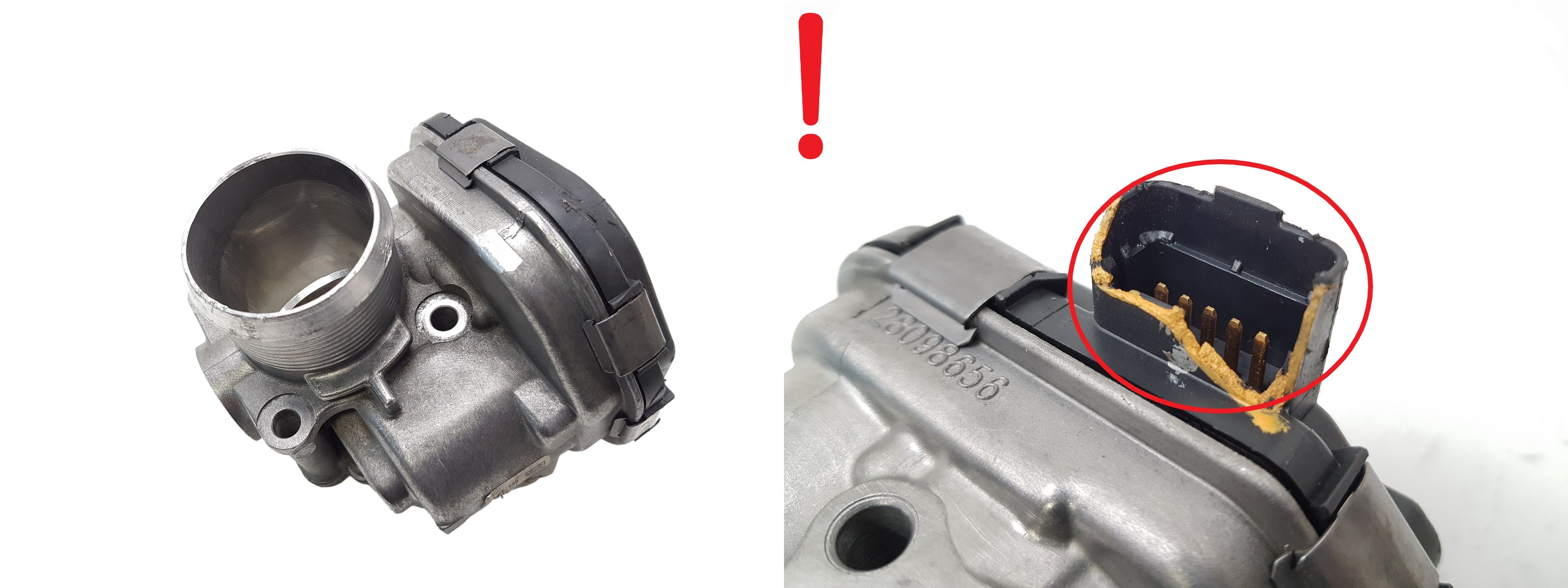 Droselio sklendė Citroen Peugeot 9673534480 1.6 HDI Delphi 1184 main product photo